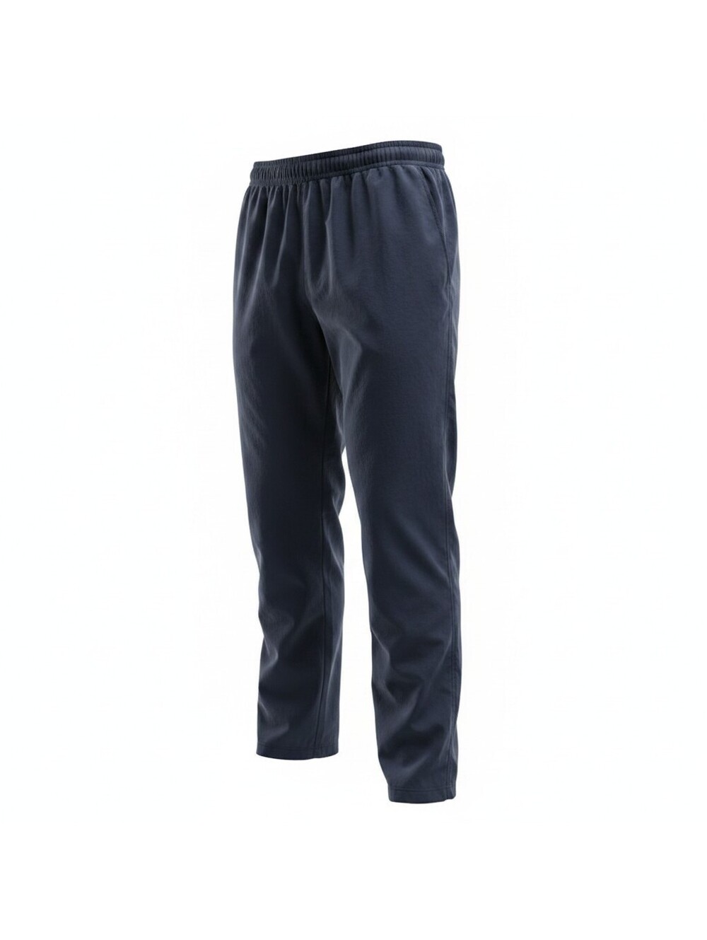Jerzees Track Pants Mens Medium Navy Mesh Lined Zip Ankle Pockets